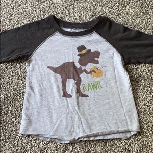 Thanksgiving Dinosaur tee